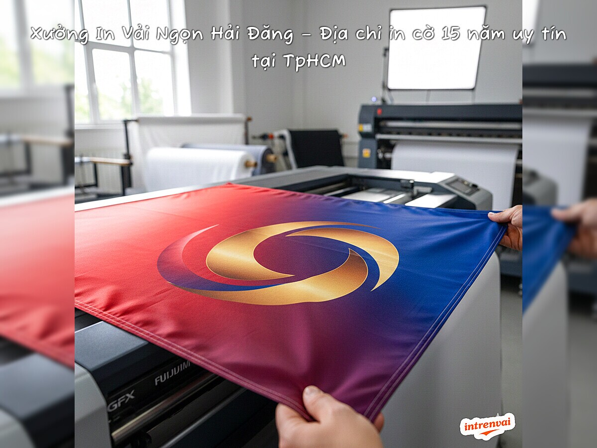 Xưởng In Vải Ngọn Hải Đăng – Địa chỉ in cờ 15 năm uy tín tại TpHCM